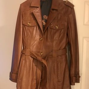 Leather Coat